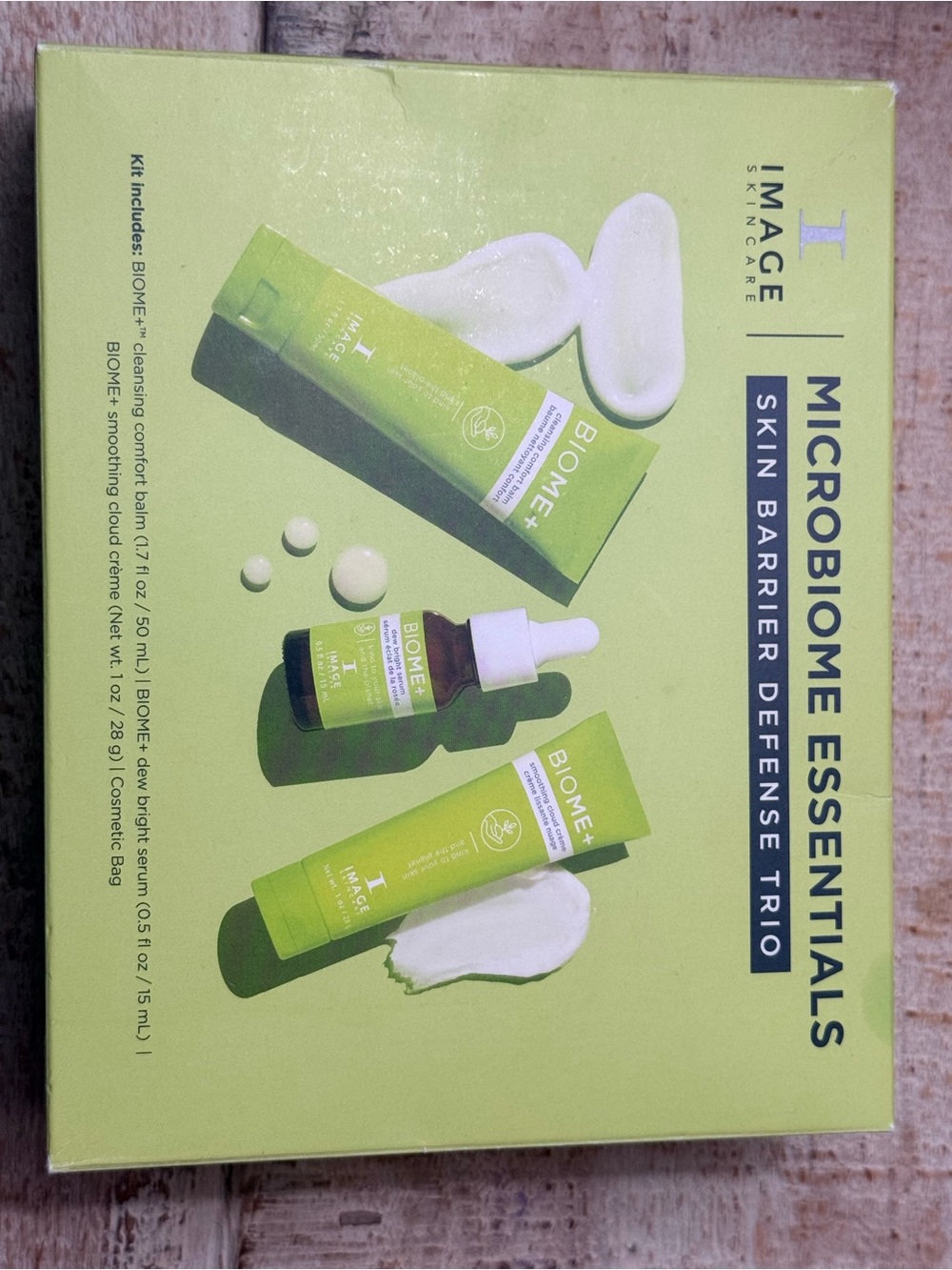 Microbiome Essentials Skin Barrier Defense Trio - Green